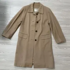 CORDIER ボタン付きロングコート ベージュ