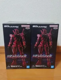 機動戦士ガンダム ジークアクス 限械突破 赤いガンダム フィギュア 2個セット