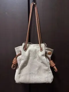LOEWE ロエベ　生産終了キャンバス地ショルダーバッグ