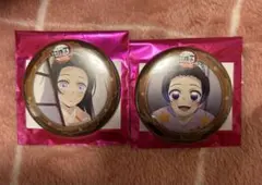 鬼滅の刃 缶ufotableコラボレーション缶バッジ 胡蝶カナエ、胡蝶しのぶ