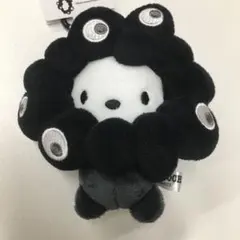 ポチャッコ　ミャクミャク なりきりぬいぐるみ BC 黒　サンリオ　カラビナ 万博