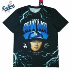 XL新品大谷翔平公式オフィシャル顔Tシャツドジャースdodgersニューエラ