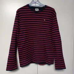 アーノルドパーマー　メンズ長袖ボーダーニット　Lサイズ