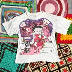 ベティーブープー 両面 デカプリント 90s vintage オーバーサイズ