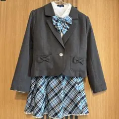 マザウェイズ　130 ジャケット　ブラウス　スカート　フォーマル　入学式　水色