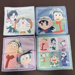 ドラえもんのび太と空の理想郷ほっともっと　オリジナルハンドタオル4枚セット非売品