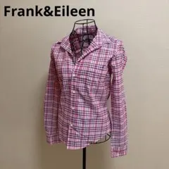 ⭕️【Frank＆Eileen】 BARRYアメリカ製チェックスキッパーシャツXS
