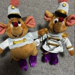 【2個セット】 ガス ジャック ぬいぐるみキーホルダー シンデレラ 新品　⓵