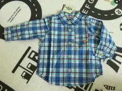 ミキハウス ホットビスケッツ 長袖シャツ 80cm