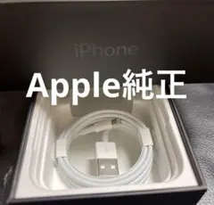 iPhone 正規品　充電器　ケーブル