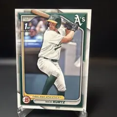 Nick Kurtz 1st Bowman Athletics Base