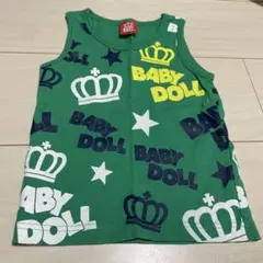 BABYDOLL ノースリーブ タンクトップ 90cmのサムネイル