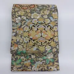 a*i様 美品 西陣織 名古屋帯 【おおば（N180）】 - メルカリ