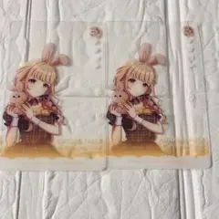 学園アイドルマスター gigo ノベルティ 藤田ことね　2枚セット