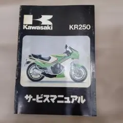 カワサキ　KR250　KR250A1　サービスマニュアルのサムネイル