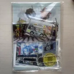 ヒロアカ コラボバス 乗車特典 アクリル記念乗車券 ミニクリアファイル