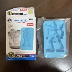一番くじ 機動戦士ガンダム シリコントレー 　ガンダム　製氷用 未使用】機動戦士ガンダム 製氷機 ザク シリコントレー 一番くじ ②