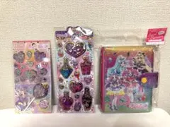 名探偵プリキュア　シール2種　シール手帳　正規品