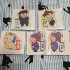 忍たま乱太郎　アクリルミニ　アクリルスタンド　土井&利吉&ヘムヘム&雷蔵　セット