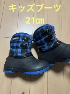 CHARKIES（チェーキーズ）キッズ スノーブーツ　チェック柄