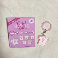 近藤健介選手ピンクフルデーユニフォーム型チャーム 福岡ソフトバンク