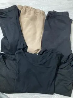 美品☆UNIQLO☆ヒートテック☆裏起毛パンツ☆6点セット