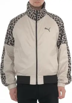 ヒスミニ 様専用　PUMA レオパード柄 ウィンドブレーカー　ベージュ