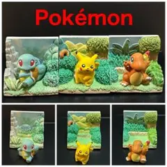 非売品　ポケモン　ミニチュアコレクション／BANPRESTO　3セット