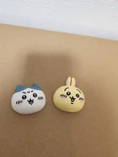 ちいかわ　おかおマグネット　ハチワレ　うさぎ　2個セット
