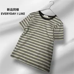 新品同様EVERYDAY I LIKE 25SS ボーダー T-shirtのサムネイル