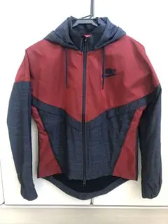 Nike フード付きウィンドブレーカー 赤・紺