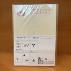 中川政七商店 越前和紙ポストカード 鹿競技之図