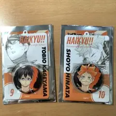 ハイキュー!! 缶バッジ＆特製ホルダーコレクション 第2弾 日向・影山セット