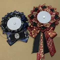 推し活　缶バッジ　ロゼット