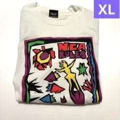 【Screen Stars】90s USA製　アートTシャツ　シングルステッチ