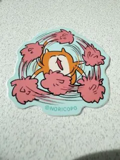 【クソハムちゃん ステッカー 1枚】スイーツでちゅ！クソハムちゃん LAFARY