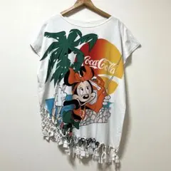 ディズニー　ヴィンテージ Tシャツ　ミニー　可愛い　海　夏　半袖　希少のサムネイル