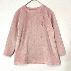 子供服（130）ユニクロ　フリーストップス　ミニーマウス　ディズニー　ピンク