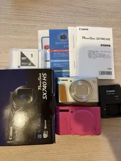 【美品】入手困難品Canon PowerShot SX740 HS シルバーのサムネイル