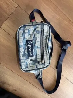 24H以内発送 完売品 Fat Tip Jacquard Denim Waist Fat Tip Jacquard Denim Waist Bag | Supreme 22ss