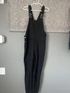 ボンジュールサガン　ブラックサロペット・オーバーオール