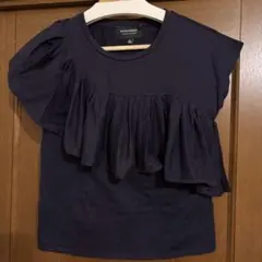 【トモコ様専用】バナナリパブリック Tシャツ ネイビー フリル