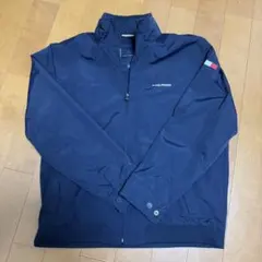 TOMMY HILFIGER フード付きナイロンジャケット ネイビー