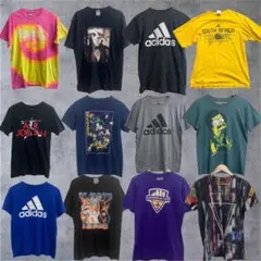 人気ブランド・キャラ多数 メンズTシャツ 豪華12枚セット Mサイズ