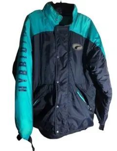 PUMA プリントロゴ ナイロンジャケット М~L　Vintage 古着 90s