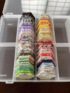 パッチワーク用ピース　ヘキサゴン　１辺2cm mix　100枚