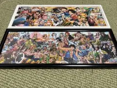 ワンピース　ジグソーパズル完成品　額付き 2点セット