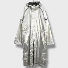 00s☆NIKE☆ナイキ☆ベンチコート☆ロングコート☆ホワイト☆L☆C26UM