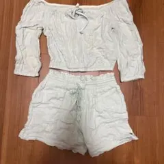 ROXY オフショルダーセットアップ S/XS