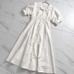 Vienna Volume Sleeve Shirt Dress